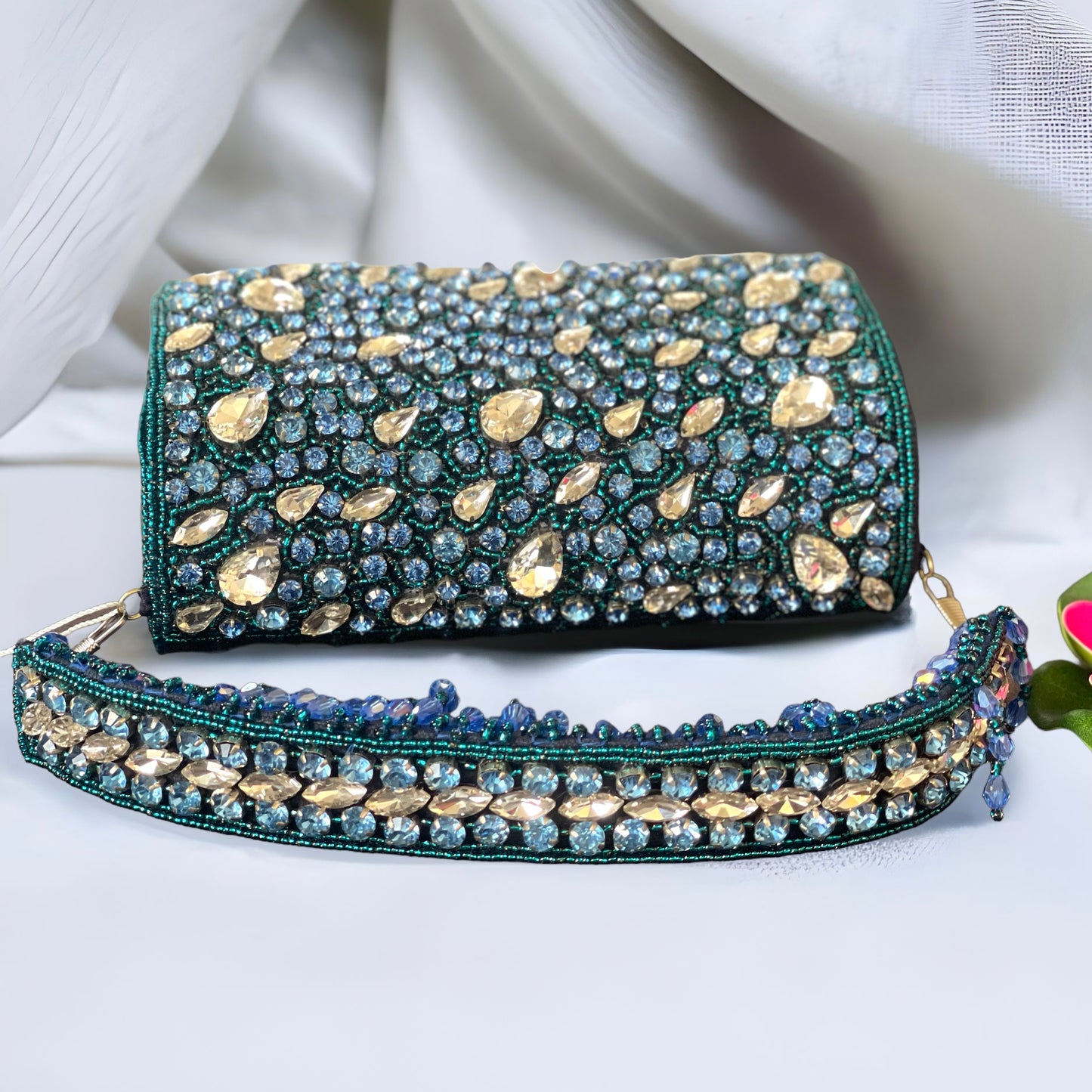 Sparkle Boldly. Carry Elegance
