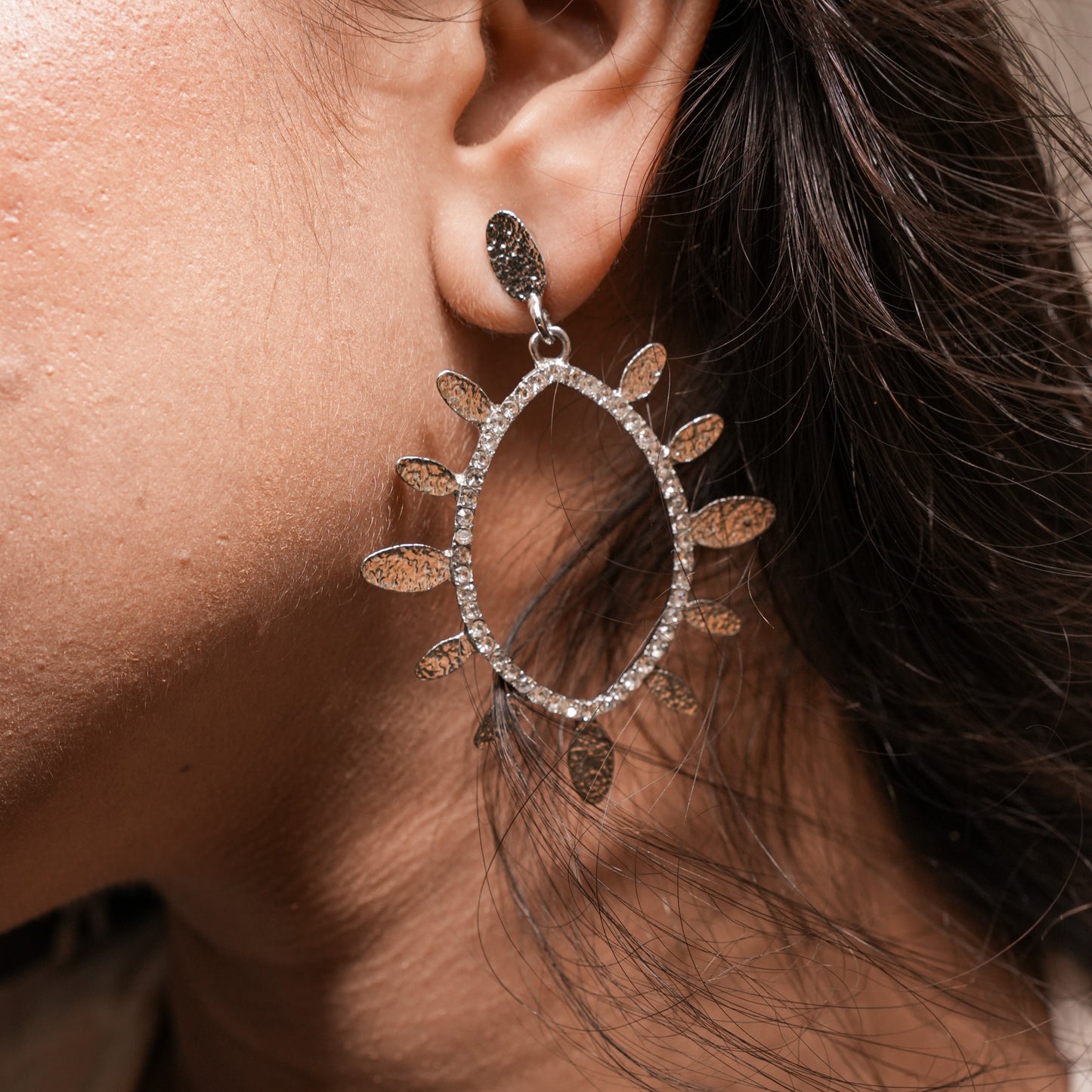 Treasure Silver Earrings